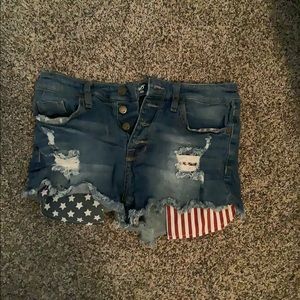 Jean shorts